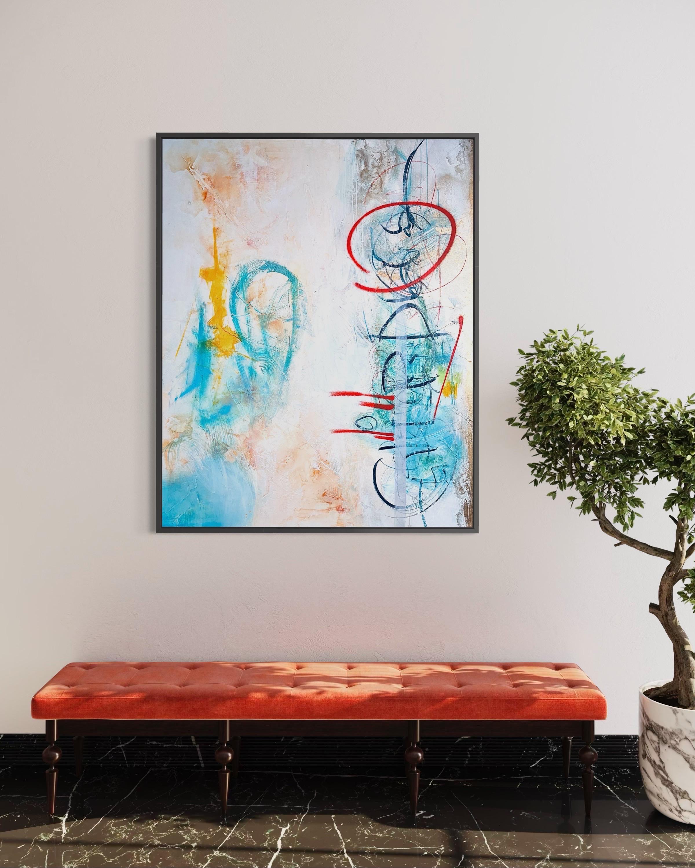 Resonanz - Türkis, Gold, Weiß, Neutral, Strukturiert, Straße, Weiß, Grau im Angebot 9