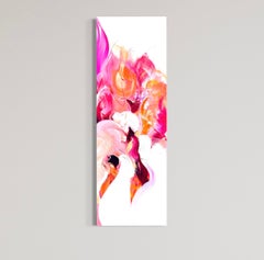 La couleur d
un baiser - Texturé, rose, blanc, chamois, beige, floral, paysage