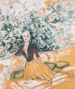 A Portrait Of Elsie de Wolfe, Lady Mendl By Orry Kelly