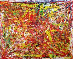 Large composition Untitled, Red, Yellow