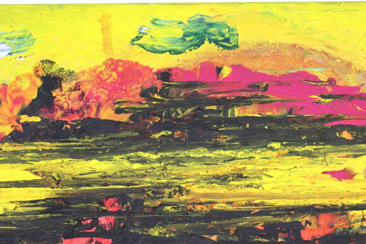 Unbenannt 98 (Abstrakter Expressionismus), Painting, von Harry van Gestel