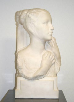 Marble Portrait of a Woman