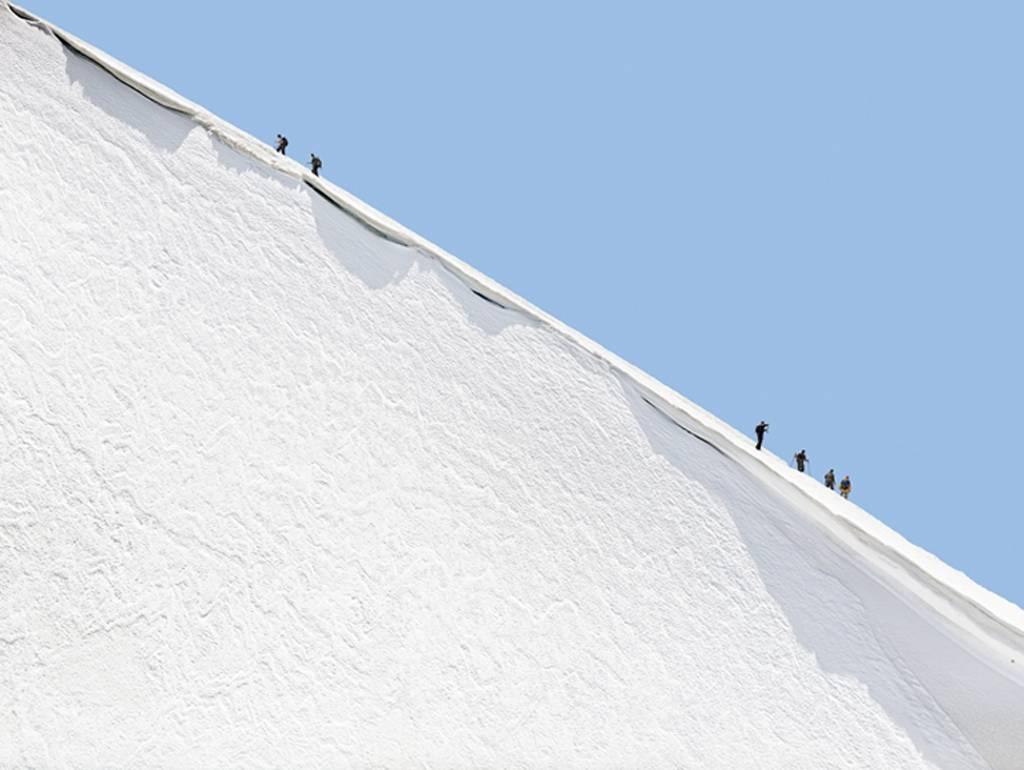 Olivo Barbieri Landscape Photograph - Alps – Geographies and People 16, 2012