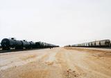 Untitled (Parallel Cars) near Cotulla, Texas