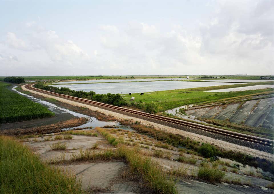Untitled (Train Tracks), Port Lavaca, Texas