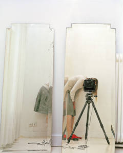 Artist and Model Reflected in a Mirror 1