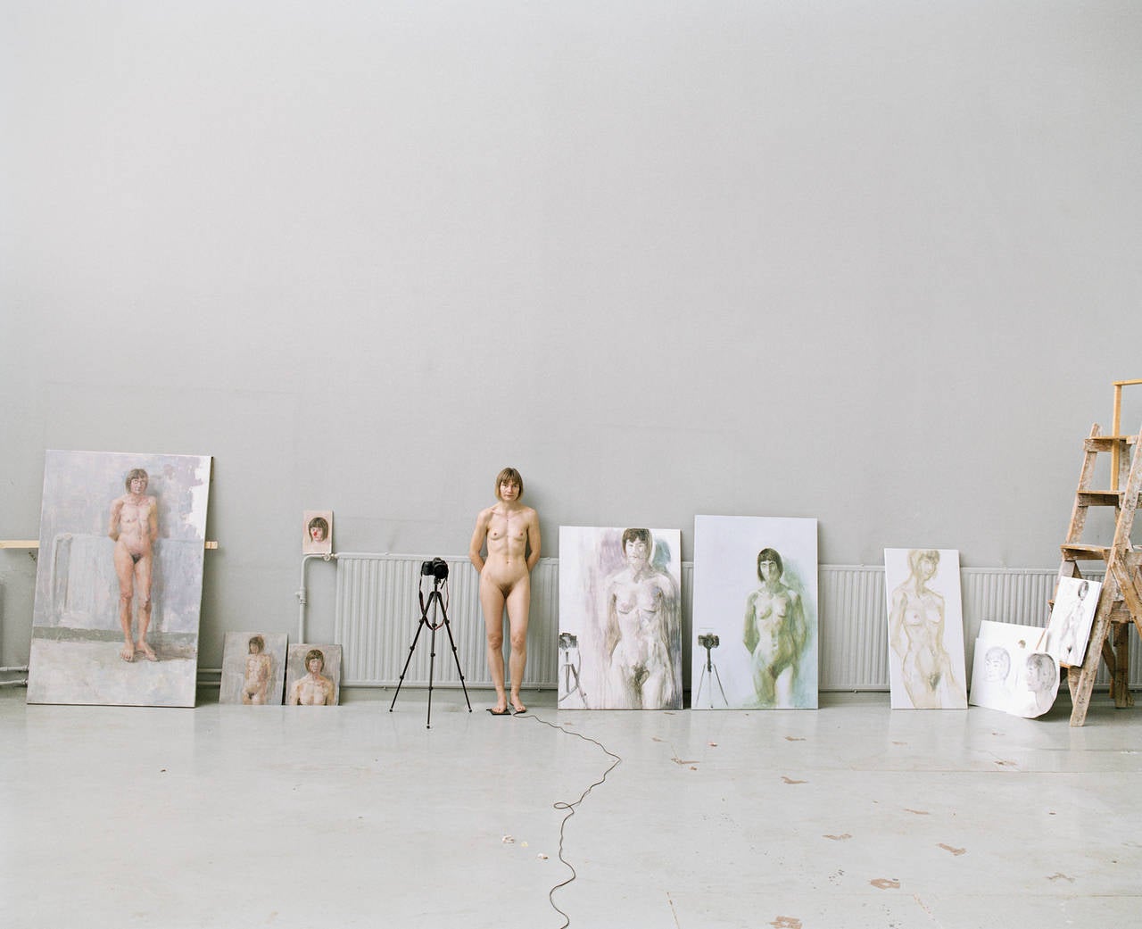 Artists at Work 9 - Photograph by Elina Brotherus