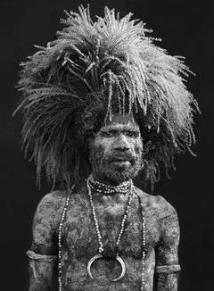 Sing-Sing participant in Mount Hagen, Western Highlands Province