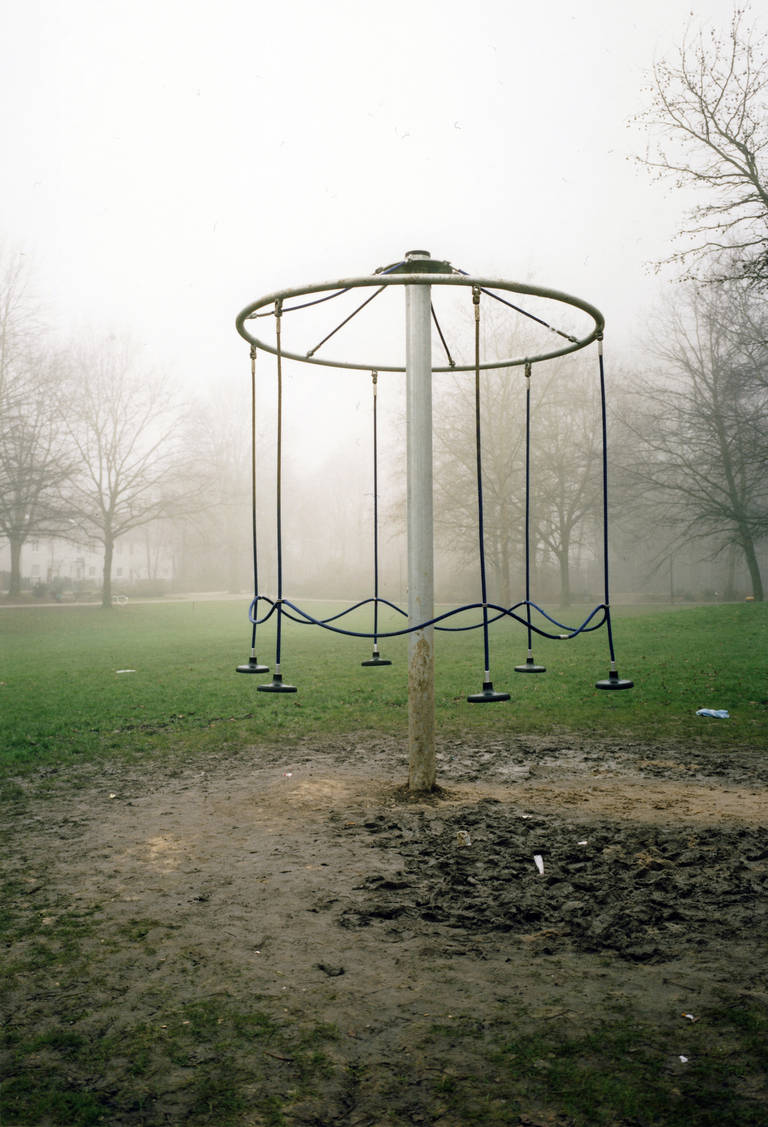Untitled (Carousel), from the series Here - Photograph by Jitka Hanzlová