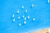 Adriatisches Meer (gealtert) tanzende Menschen , #6