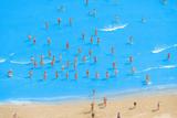 Adriatisches Meer (gealtert) tanzende Menschen, #11
