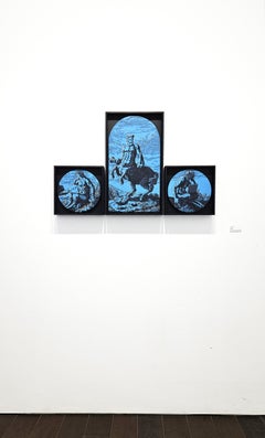 Daniel Hosego: Dicktych: Figurative Painting