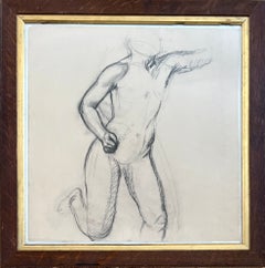 Disegno preparatorio: Studio per “Galatea” o “L’inseguimento”