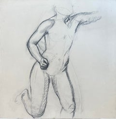 Disegno preparatorio: Studio per “Galatea” o “L’inseguimento”