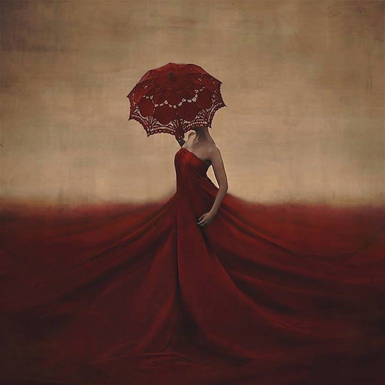 Brooke Shaden Color Photograph - The Creation of Blood and Bones
