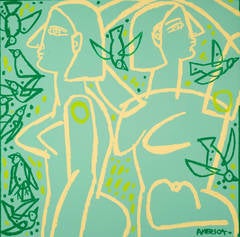 America Martin - One Hundred Green Parrots One Hundred Green Parrots