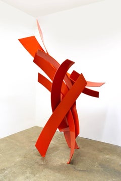 Rise and Shine - Red Sculpture
