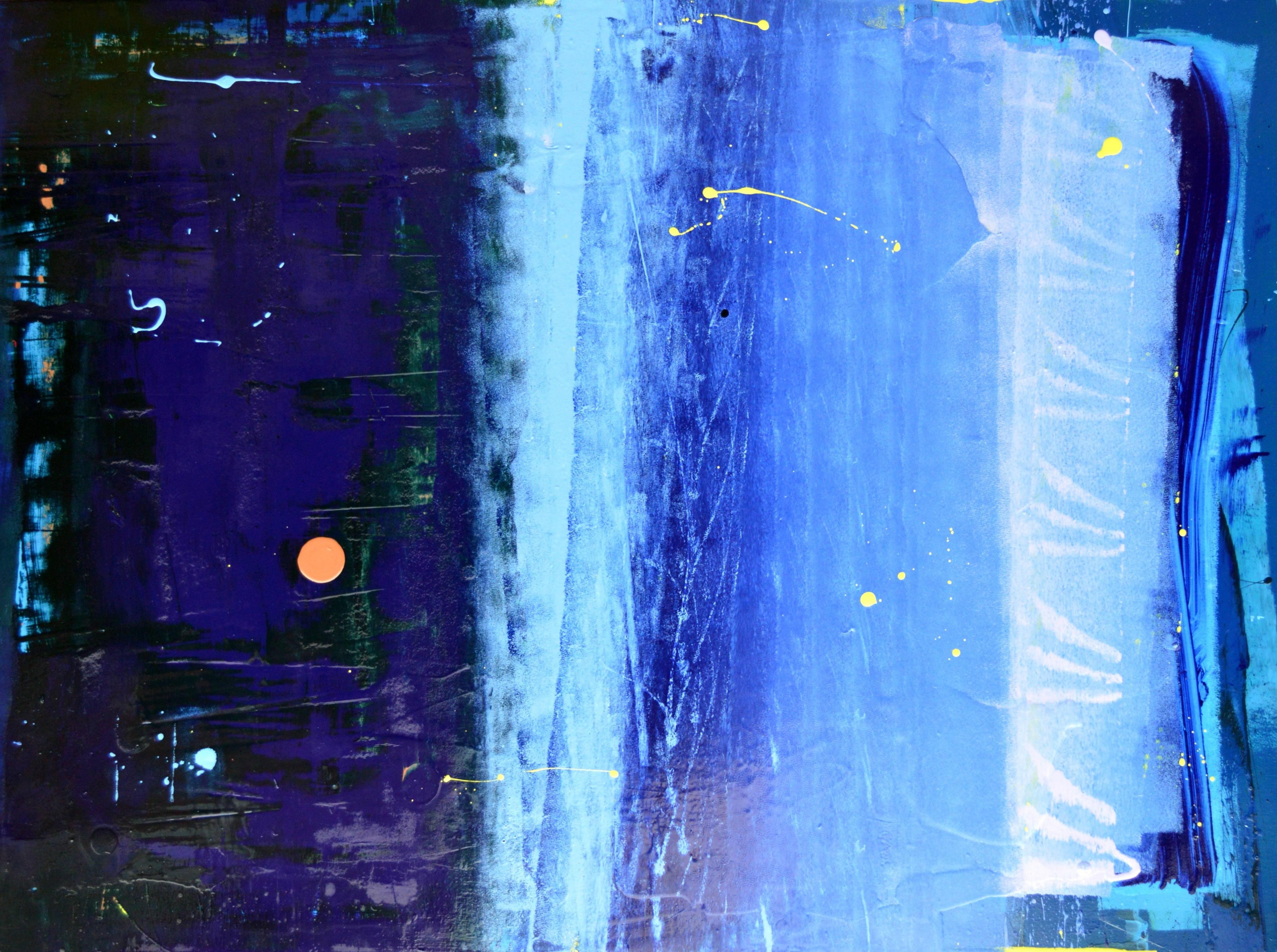 Anthony Hunter
The Right Blue Moonlight at Night with Little Red Blob Painting
Gloss on Panel
66.5" x 49.5" (Piece can be vertical or horizontal)

