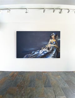 The Tale von Martin Adalian, Acryl, Öl auf Leinwand, Figurativ, Impasto