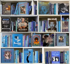 Book Scape Photography Music, Ed. of 5 Blue SQ by Max Steven Grossman