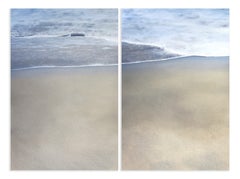 Reproduction d'une peinture photoréaliste représentant l'océan, « Blue Water, Virgin Sands », par Todd Kenyon