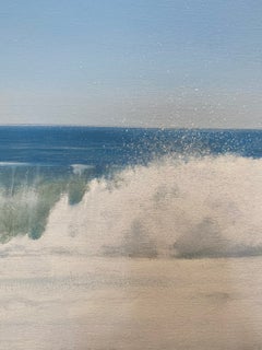 Photorealistic Ocean Painting Print, Blue Water, Slice 7 by Todd Kenyon