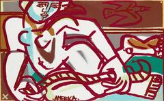 Woman, Snake and Bird