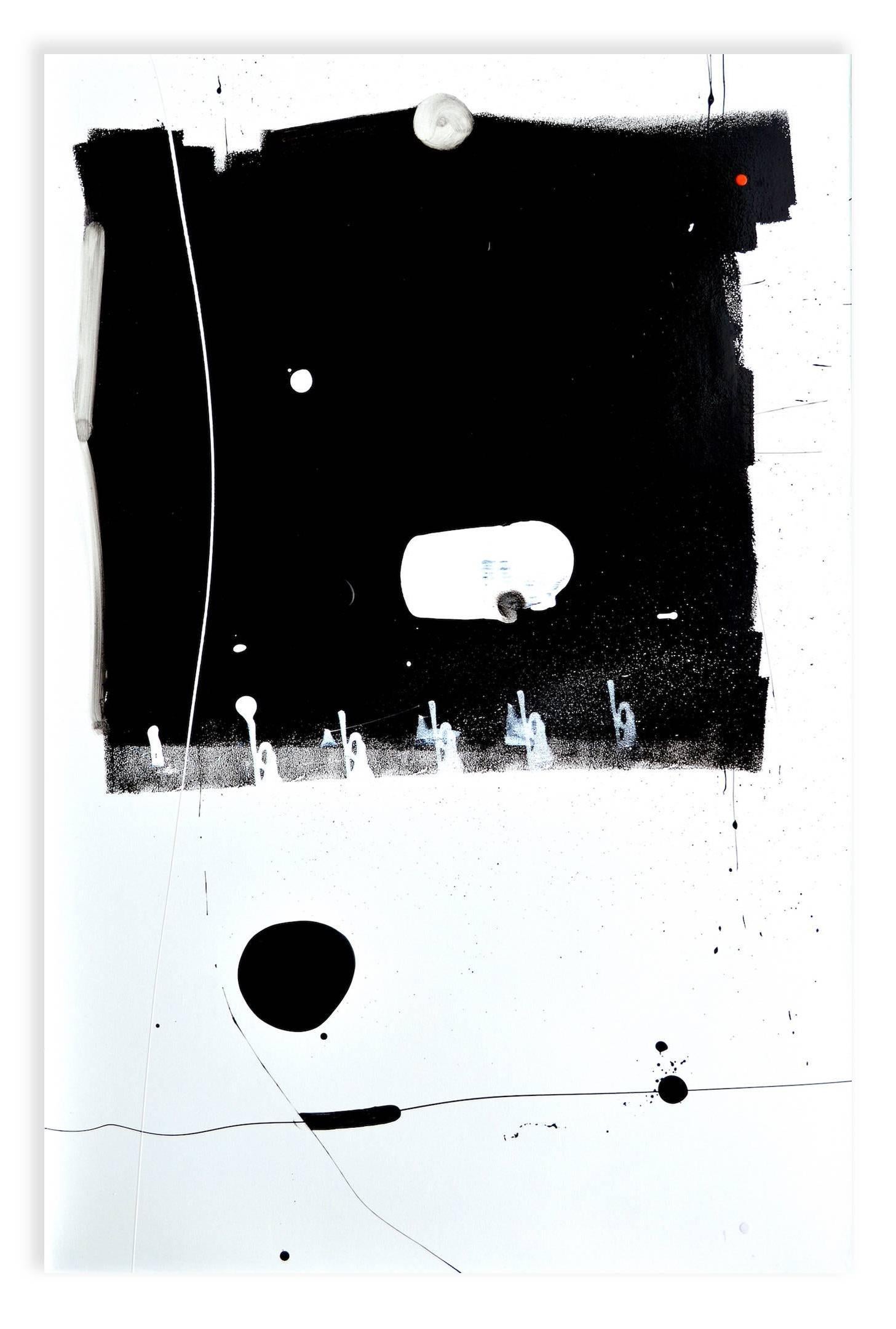 Anthony Hunter Curious Big Black Square Running Away From Black