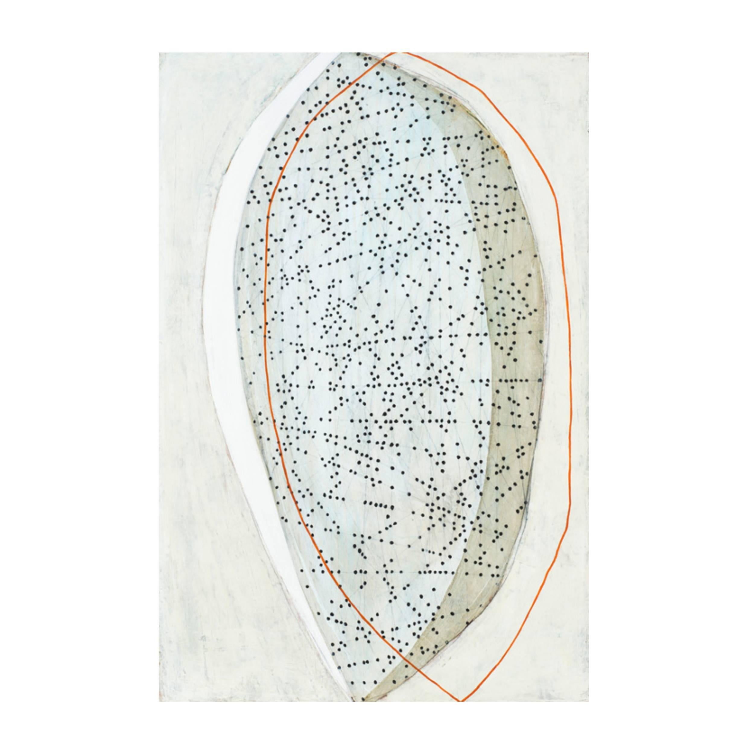 Karine Léger Abstract Painting - Locked In Time