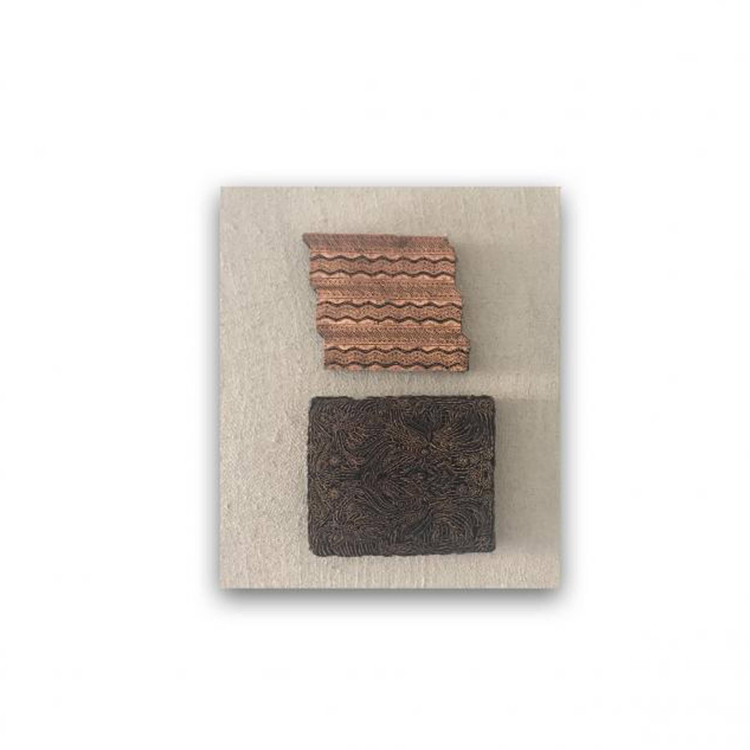 COPPER STAMPS III& IV - Mixed Media Art by Unknown