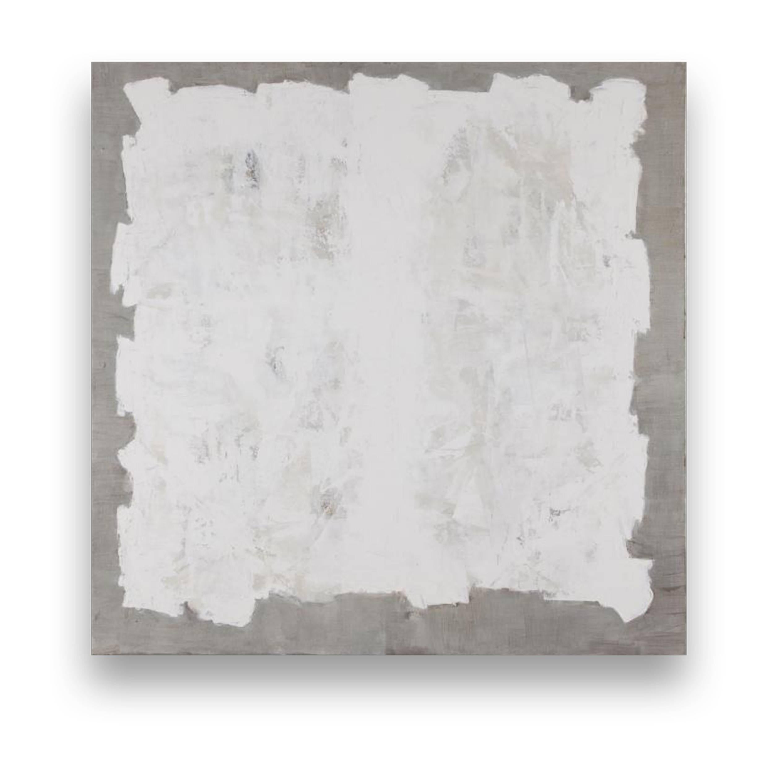 Kim Fonder Abstract Painting - Blanc IV