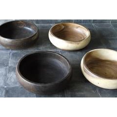 TURNED SUAR WOOD BOWL 7