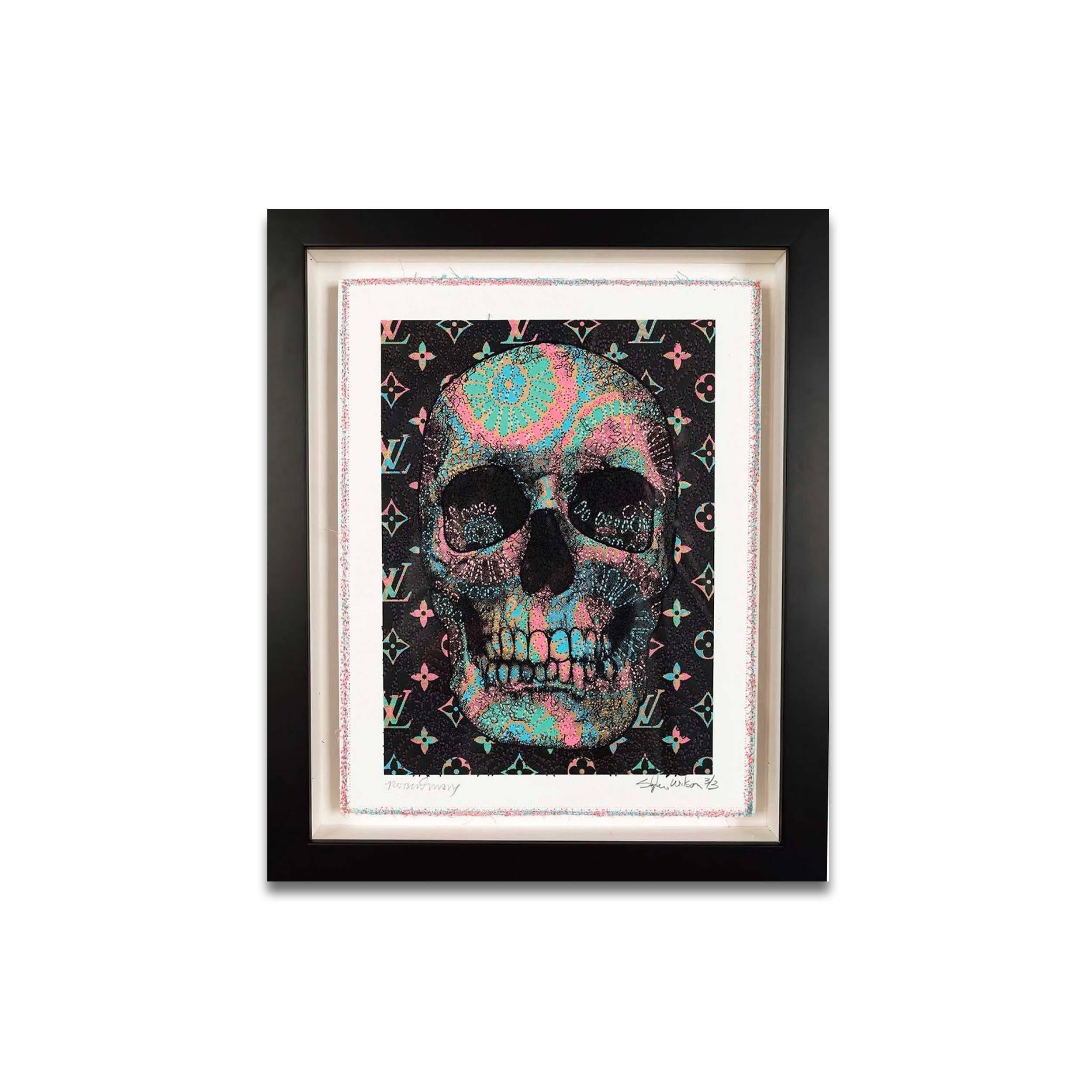 Robert Mars/Stephen Wilson Skulls Collaboration 3 est une œuvre figurative abstraite contemporaine rose, turquoise et noire en techniques mixtes qui mesure 12 x 9 et dont le prix est de 2 100 dollars.


Né et élevé à Hoboken, dans le New Jersey,