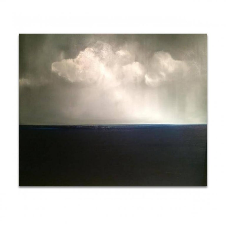 The Opening by artist Courtney Garrett is a contemporary landscape made with oil on canvas that measures 72 x 60 and is priced at $12,000.

Courtney J. Garrett has created a minimal yet sophisticated approach to capturing inspiring images of storms,