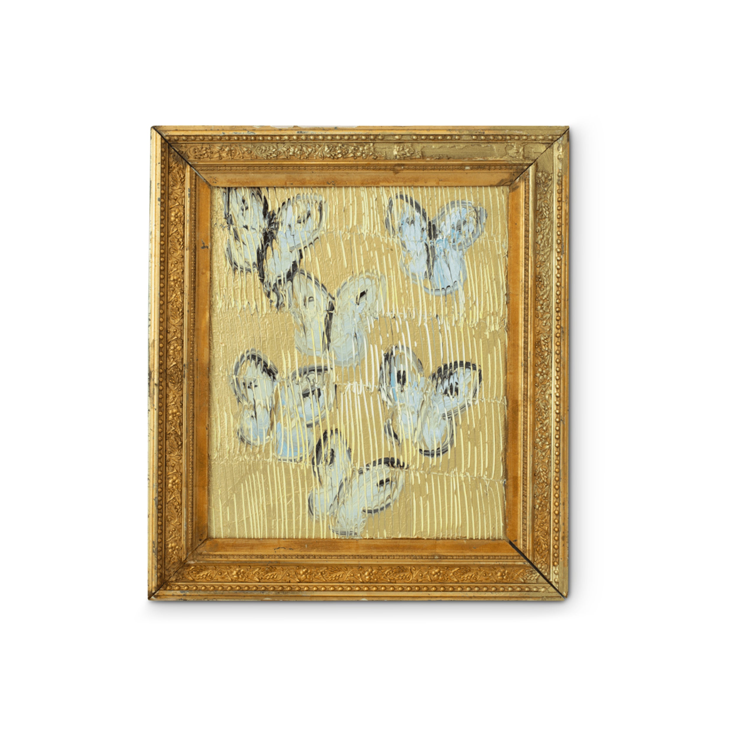 Hunt Slonem - Hunt Slonem blue and orange butterflies painting Monarchs For Sale at 1stDibs Hunt Slonem - Hunt Slonem blue and... 