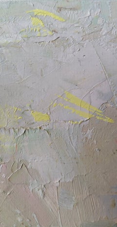 Sunny Burst. Still life, Oil, canvas, Yellow, Blue, Lemon Fruits