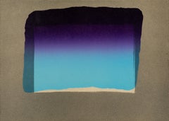 Sky, from More Indian Views - Howard Hodgkin 20th Century Modern Abstract Print
