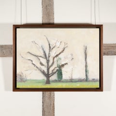 Arbres d'hiver, Grands-pères - Peintures à l'huile minimalistes représentant des paysages du XXe siècle