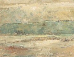 „Across the Weald“ – Moderne britische Landschaftsmalerei in Acryl von Robert Sadler