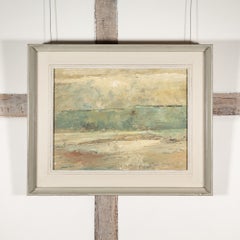 „Across the Weald“ – Moderne britische Landschaftsmalerei in Acryl von Robert Sadler