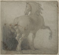 Horse Drawing - Studio of Antonio Tempesta (1555-1630)?
