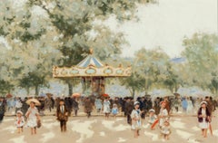 Andre Gisson Carousel 24x36 Sothebys