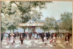 Andre Gisson Carousel 24x36 Sothebys