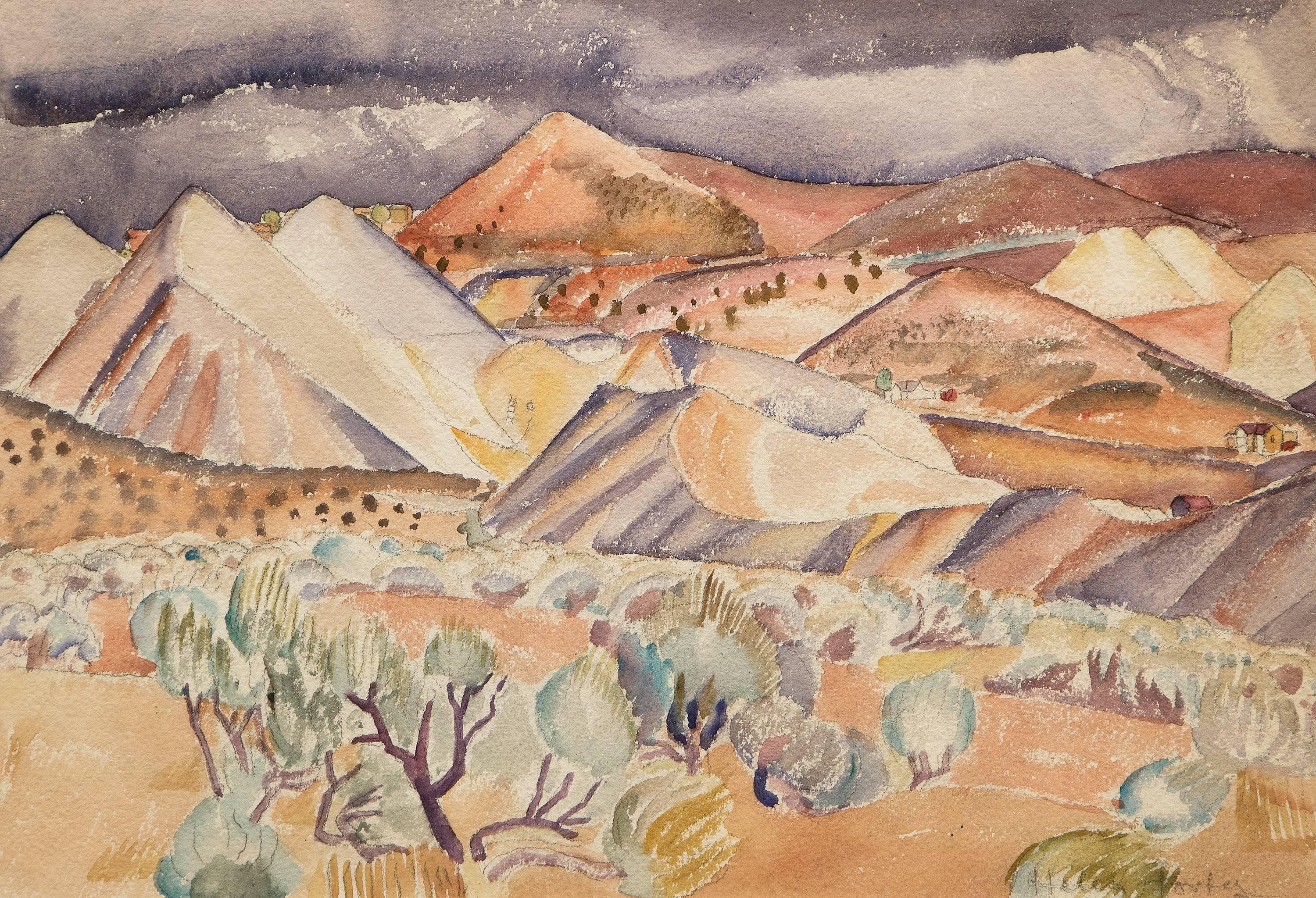 Untitled (New Mexico) - Art by Helen Forbes