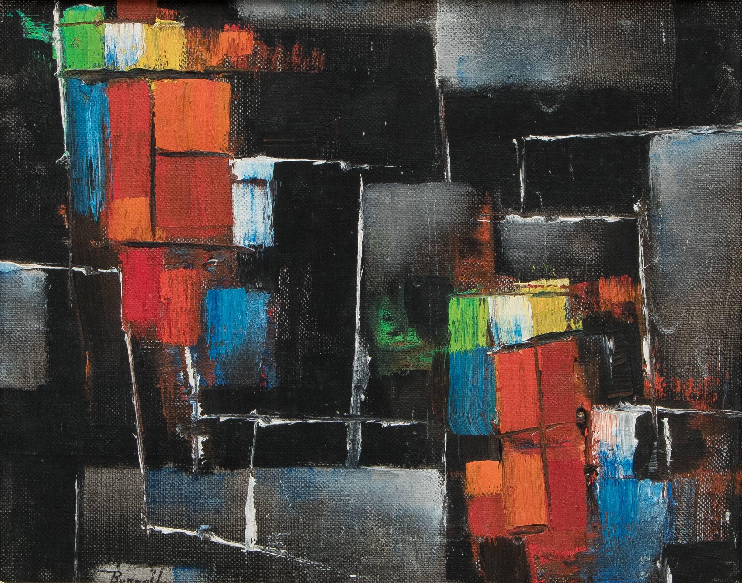 Charles Ragland Bunnell Abstract Painting - Untitled, 1955