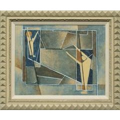 Untitled (Abstract with Figures) 6