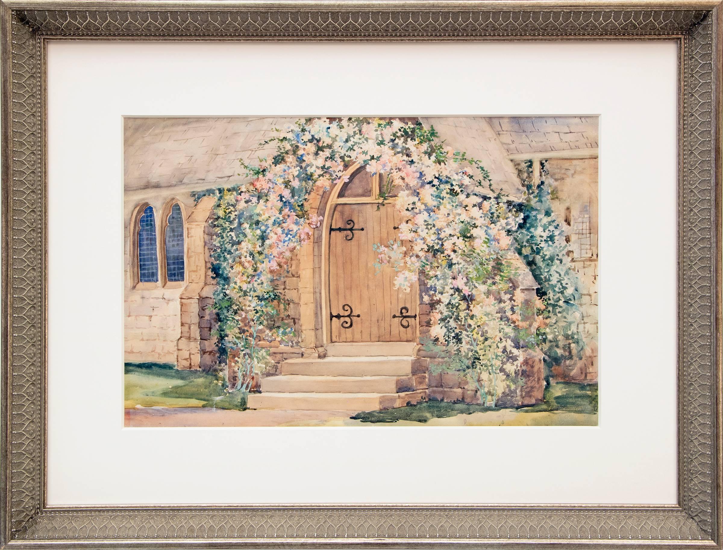 St. Andrew's Episcopal Church, Flowering Vines, Manitou, Colorado, Circa 1915