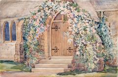 St. Andrew's Episcopal Church, Flowering Vines, Manitou, Colorado, Circa 1915