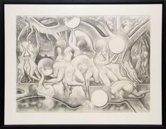 Nude figures in landscape 8
