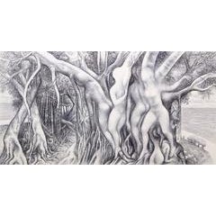 Figure Within Trees 3